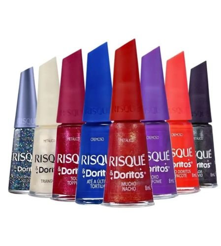 Esmaltes Risqué Coleção Doritos